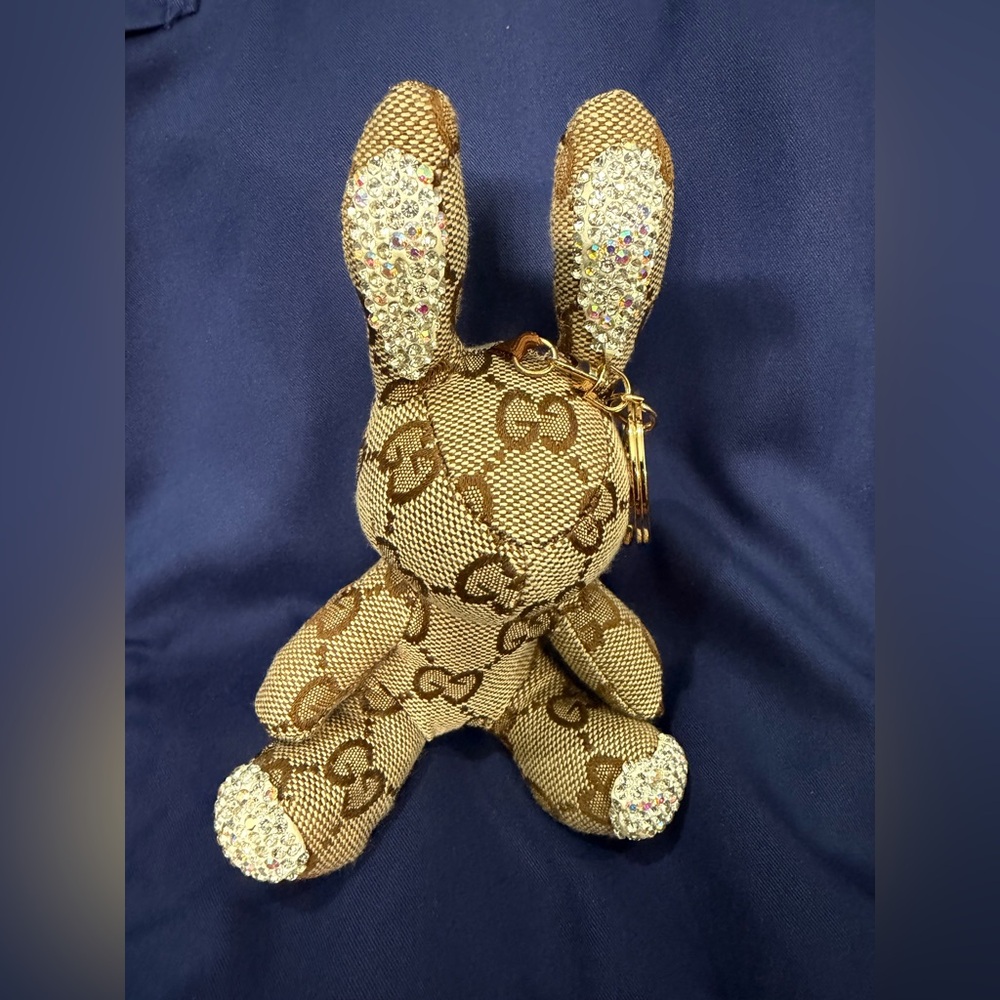 👑✅PRICE FIRM✅ Plush Key Chain Rabbit & Bear Duo Set. Brand New! - Picture 9 of 17